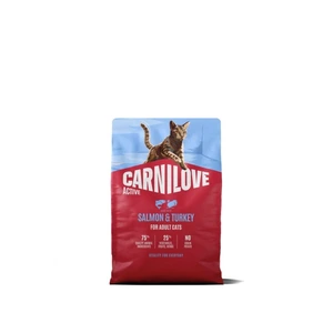 Carnilove Adult Active tørrfôr med laks og kalkun til katt av alle raser 2 kg