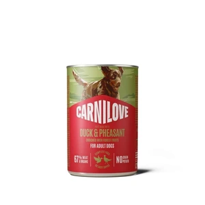 Carnilove paté med and og fasan til hund 400 g