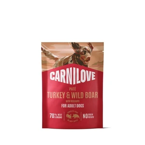 Carnilove paté med kalkun og villsvin og nype til hund 300 g