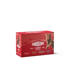 Carnilove Pouch våtfôr i saus til katt 12 x 85 g