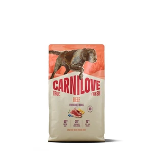 Carnilove True Fresh tørrfôr med oksekjøtt til hund 4 kg