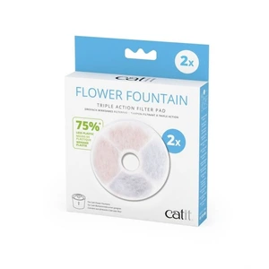 Catit Flower Triple Action filter til drikkefontene 2 stk