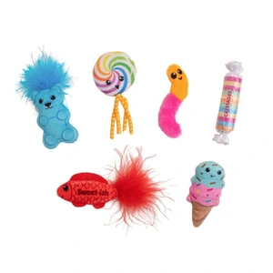 Catstages Kitty Sweet Treats leke til katt 6 stk 12,7 x 1,3 x 16,5 cm