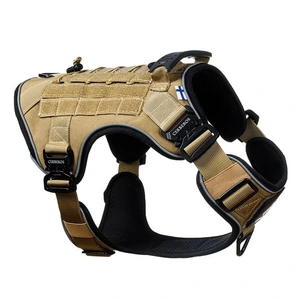 Cerberos Tactical hundesele beige str S