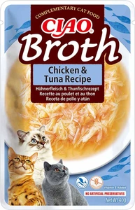 Churu buljong med kylling og tunfisk til katt 40 g