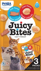 Churu Cat Juicy Bites med fisk og musling 3 stk