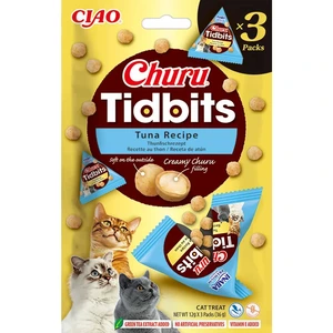 Churu Cat Tidbits kattesnacks med tunfisk 3 x 12 g