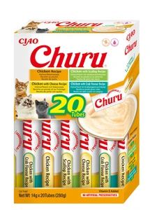 Churu kattesnacks med kylling, mix 20 x 14 g