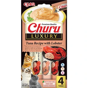 Churu kattesnacks med luksustunfisk og hummer 4 x 14 g