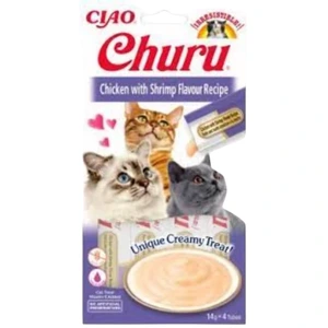 Churu kattesnacks med tunfisk og reker 4 x 14 g