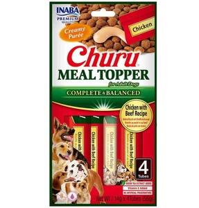 Churu Meal Topper med kylling og kjøtt til hund 4 stk