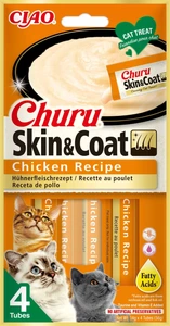Churu Skin & Coat kattesnacks med kylling 4 stk