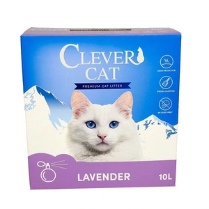 Clever Cat kattesand lavendel 10 L