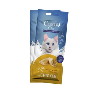 Clever Cat Pillows kattesnacks med kylling 30 g