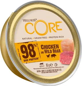 CORE Petfood 98 % kylling- og villsvinpaté til katt 85 g
