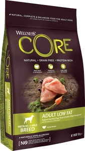 CORE Petfood Low Fat Medium & Large Breed tørrfôr med kalkun til hund 10 kg