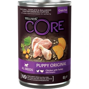 CORE Petfood Original kylling, kalkun & gresskar våtfôr til valp 400 g