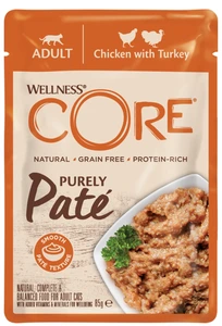 CORE Petfood Ren paté til katt med kylling & kalkun 85 g
