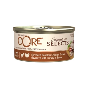 CORE Petfood Signature Selects strimlet kylling & kalkun i saus til katt 79 g
