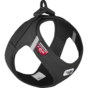 Curli Vest Harness Air-Mesh Clasp sele til hund svart str XXX-Small