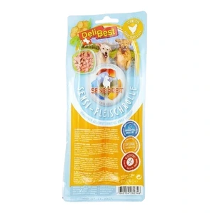 DELIBEST Sensitiv pølse med kylling til hund 2 x 400 g