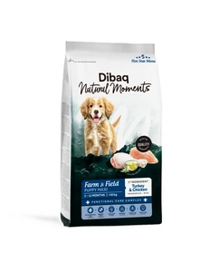 DIBAQ Natural Moments Farm & Field Maxi tørrfôr til valp 2 kg