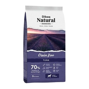 DIBAQ Natural Moments Grain Free tørrfôr med tunfisk til hund 2 kg