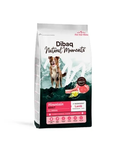 DIBAQ Natural Moments Mountain tørrfôr til hund 2 kg