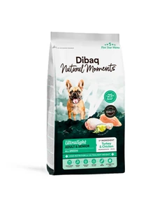 DIBAQ Natural Moments Ultralight tørrfôr til hund 2 kg
