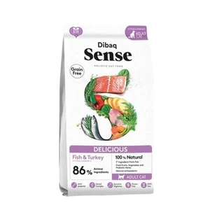 DIBAQ Sense Grain Free tørrfôr med fisk og kalkun til katt 1,5 kg