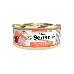 DIBAQ Sense Grain Free våtfôr med kylling og laks til katt 70 g
