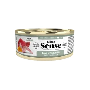 DIBAQ Sense Grain Free våtfôr med tunfisk og kanin til katt 70 g
