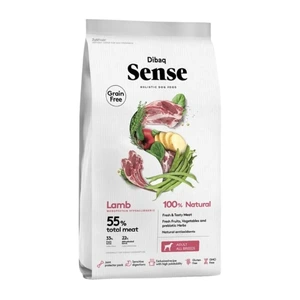 DIBAQ Sense tørrfôr med lam til hund 2 kg