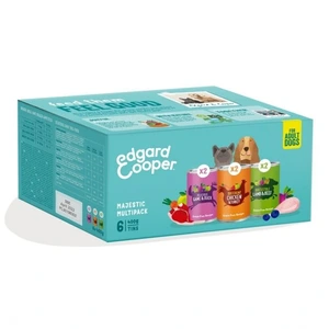 Edgard & Cooper Adult Multipack våtfôr med lam, kylling & vilt til hund 6 x 400 g