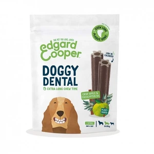 Edgard & Cooper Doggy Dental tyggepinner eple & eukalyptus 7 stk str M