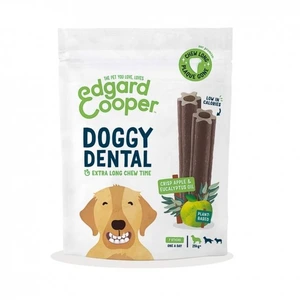 Edgard & Cooper Doggy Dental tyggepinner eple & eukalyptus 7 stk str L