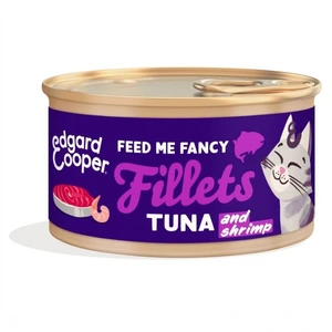 Edgard & Cooper Fillets våtfôr med tunfisk & reker til katt 70 g