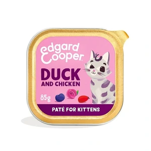 Edgard & Cooper postei med and og kylling til kattunge 85 g