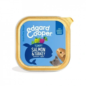 Edgard & Cooper våtfôr med laks og kalkun til hund 150 g