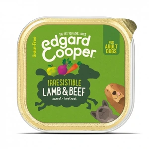 Edgard & Cooper våtfôr med lam og oksekjøtt til hund 150 g