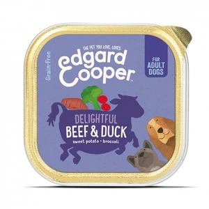 Edgard & Cooper våtfôr med oksekjøtt til hund 150 g
