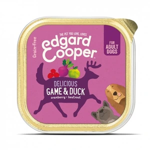 Edgard & Cooper våtfôr med vilt og and til hund 150 g