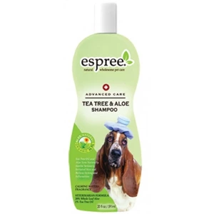 Espree Tea Tree & Aloe medisinsk sjampo til hund 355 ml
