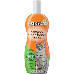 Espree to i en kattesjampo 355 ml