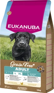 Eukanuba Adult Large Grain Free Kylling 12kg