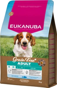 Eukanuba Adult Small & Medium Grain Free Ocean Fish 3kg
