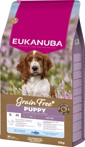 Eukanuba Puppy Grain Free Small & Medium Breed Ocean Fish 12kg