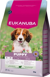 Eukanuba Puppy Small & Medium Breed Lam & Ris 3kg