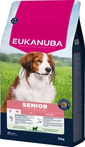 Eukanuba Senior Small & Medium Breed Lam & Ris 12kg