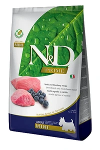 Farmina N&D Prime Mini tørrfôr med lam og blåbær til hund 2,5 kg